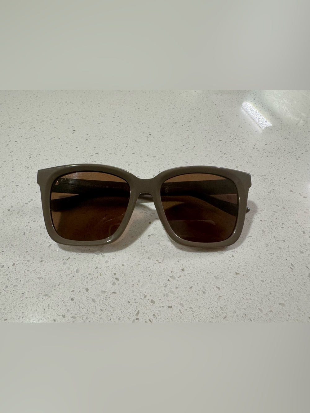 Diff Eyewear Women’s Sunglasses - Meredith Style Brown Frame, Brown Lenses